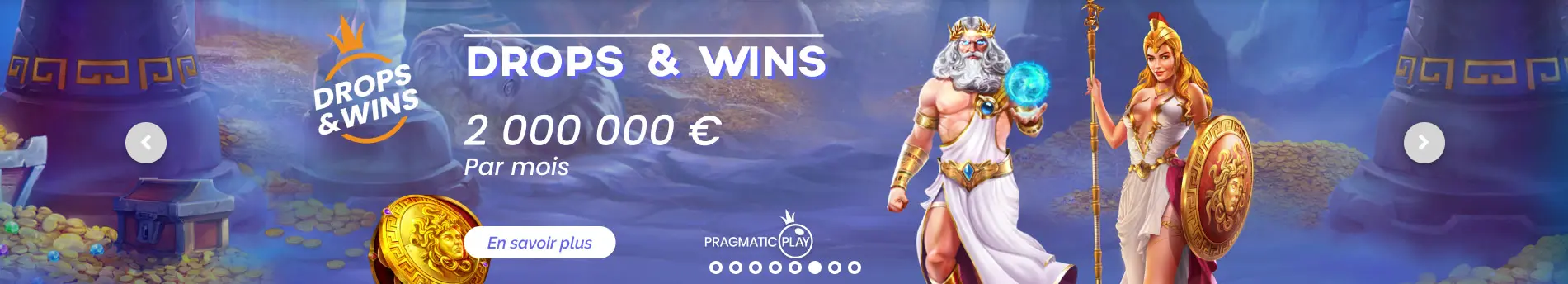 Drop and Wins ROCKETPOT CASINO