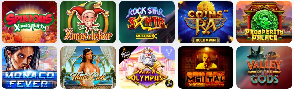 ROCKETPOT CASINO Tragamonedas clásicas