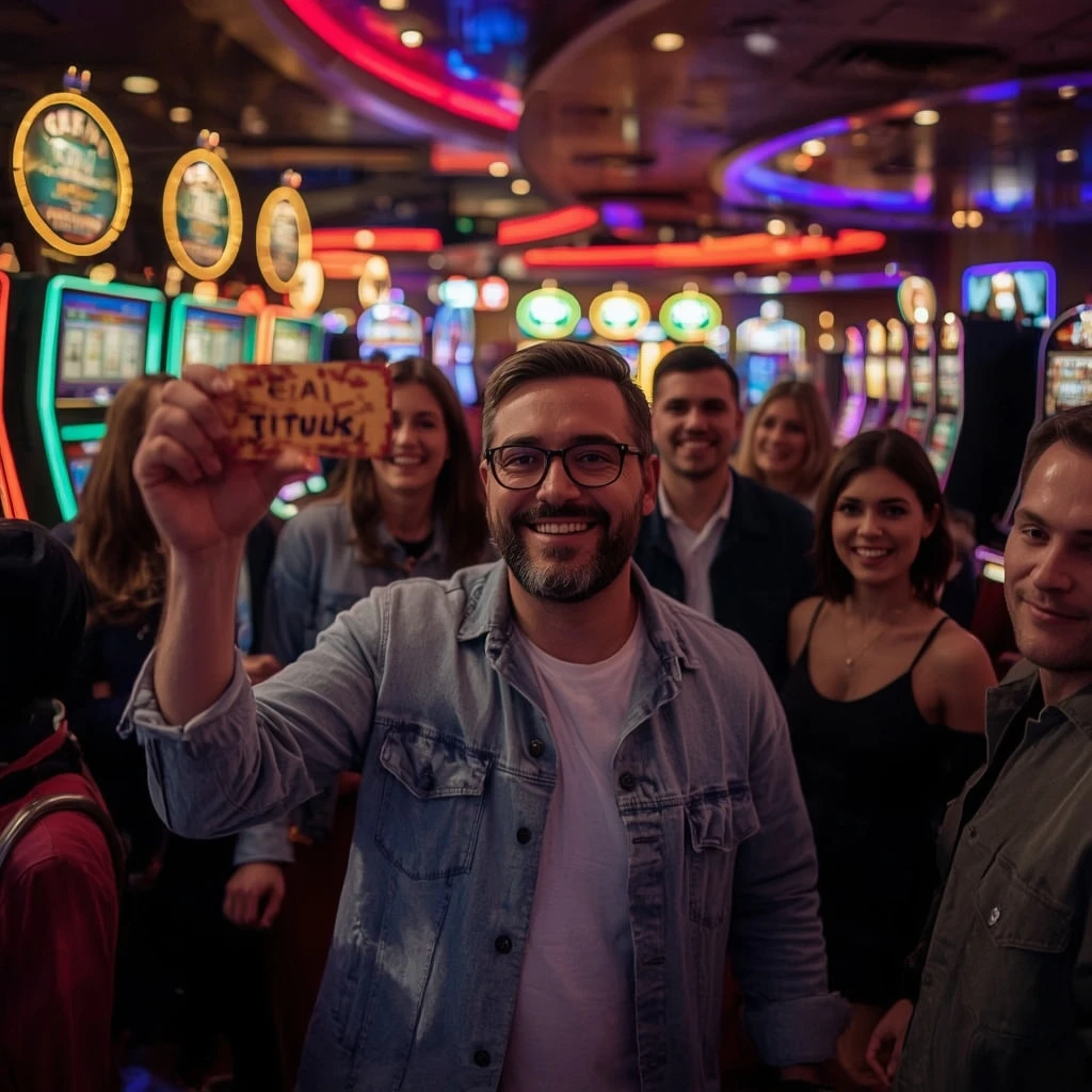 persona con bono de Rocketpot Casino