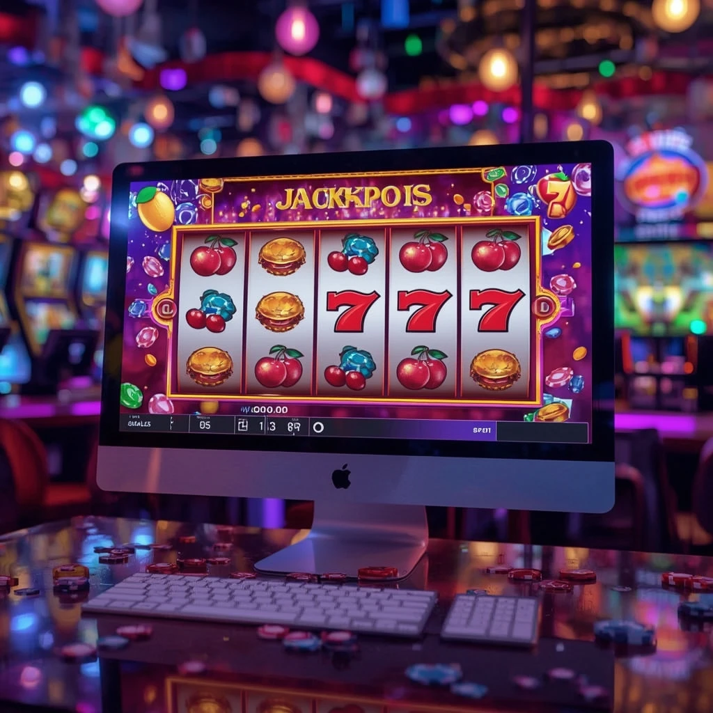 tragamonedas en el monitor ROCKETPOT CASINO